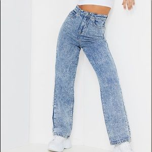 Blue Wash Loose Fit Jeans
